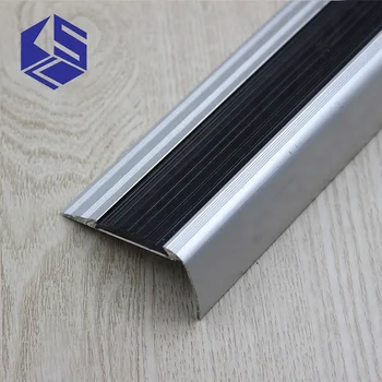 Big Discount Aluminium Stair Edging Rubber Anti Slip Stairs Treads ...