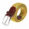 Fashion Plain polyester Webbing Boy chastity belt with metal buckle,customized Casual mens Canvas Belts