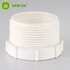 PVC Screw Fittings Plastic Pipe Threaded Plug