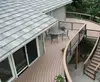 Easy installation outdoor wpc wooden plastic composites decking