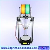 kossel Delta Rostock desktop mini G2S dual head 3d printer with unique design