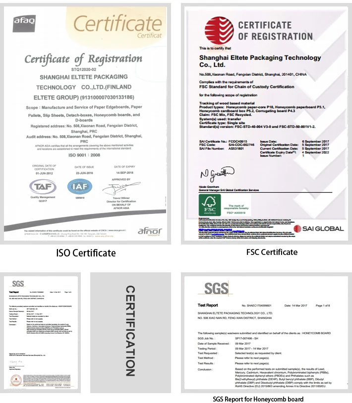 corrugated honeycomb