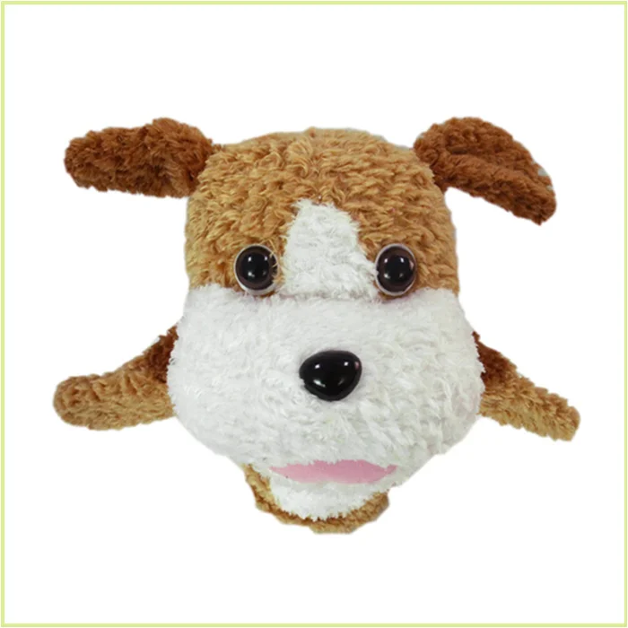 Movable Mouth Plush Puppet Cute Animals Museum Toy Story Puppet Dog