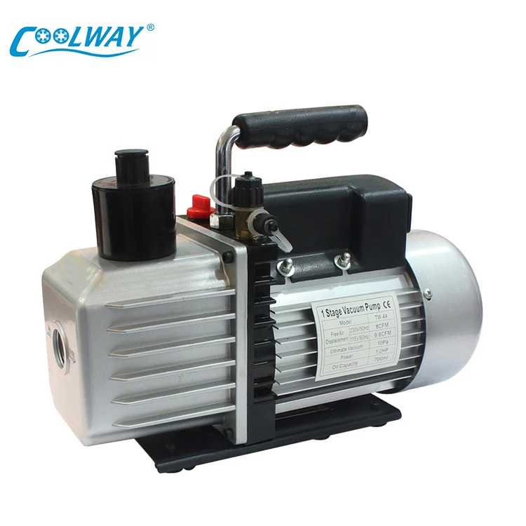 High Pressure 220V~/50Hz 6CFM 180L/min Blue Black Air Conditioner Vacuum Pump for HAVC AC Tool Hvac Vacuum Pump Price