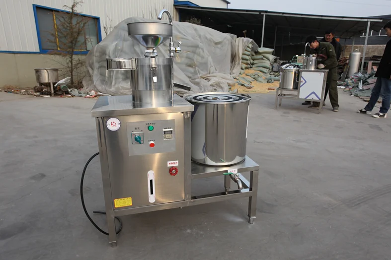 Electric Heating Soya Milk Grinder And Boiling Machine Buy Soybean