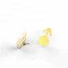 Wholesale unique stud earrings stainless steel gay signs stud earring for gay men jewelry