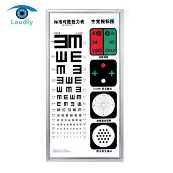 China Best Quality Ophthalmic Snellen's Distance Vision Eye Chart - Buy ...