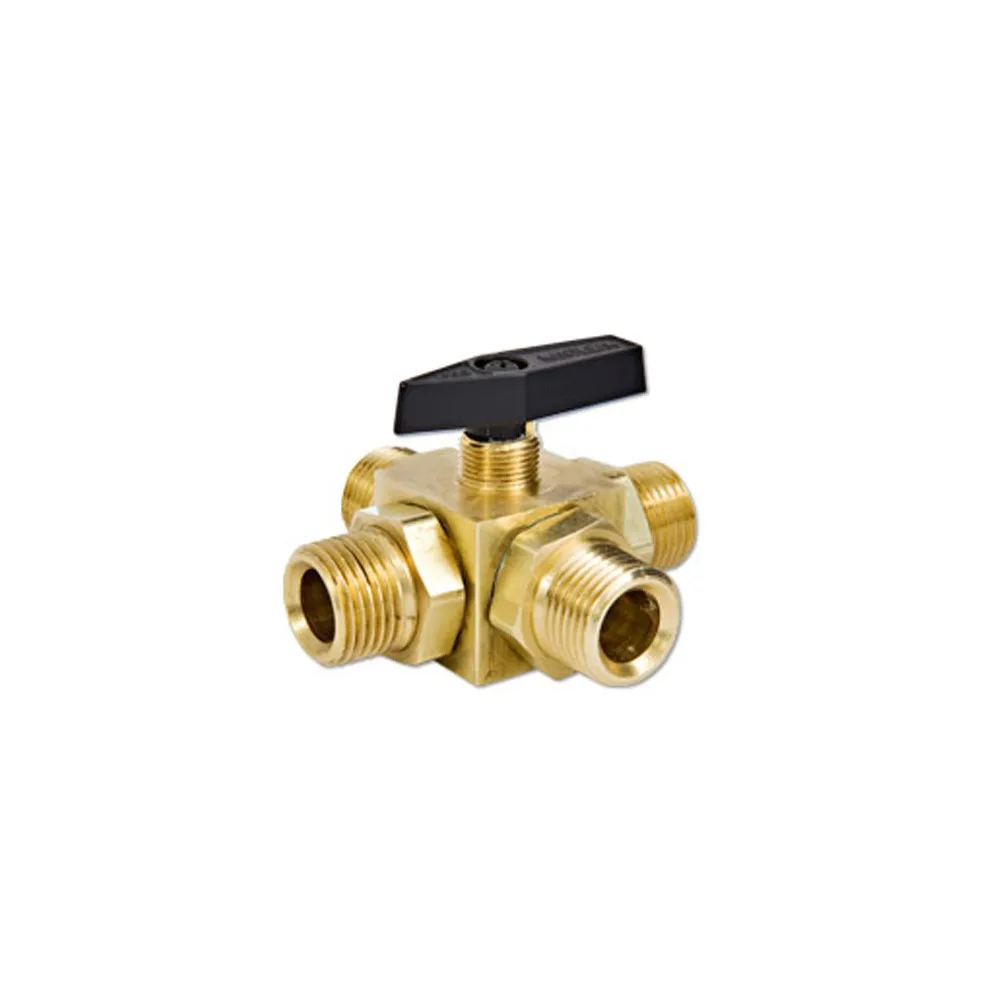 1/2inch Mnpt Corrosion Resistant 4 Way Water Heater Brass Bypass Valve