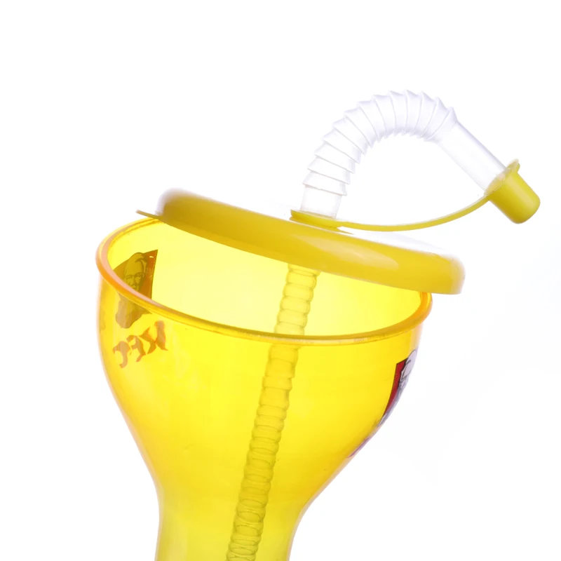 Oempromo 700ml Wholesale Color Plastic Long Drinking Party Stick Yard