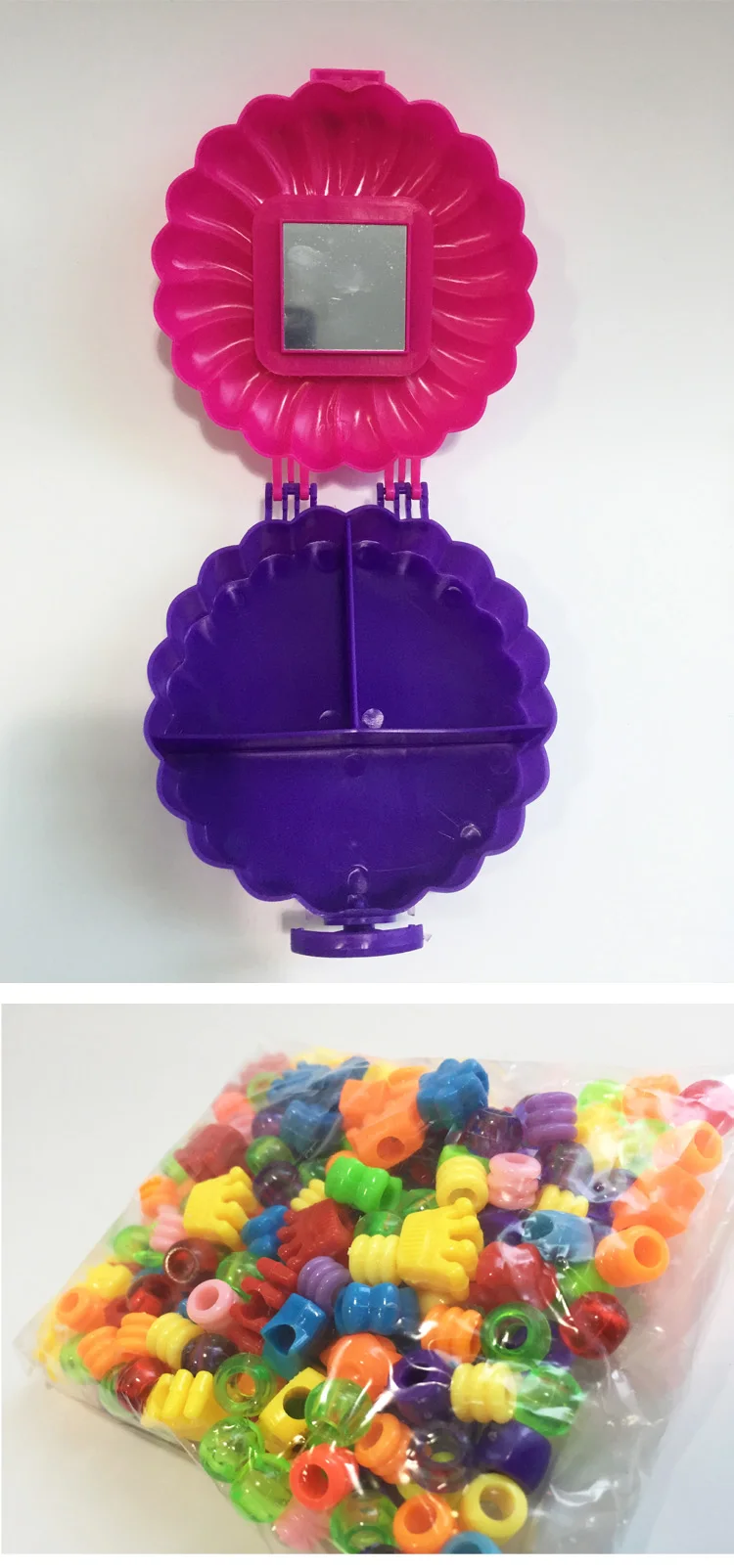 Newest Diy Colorful Plastic Bead Toy With Loom Band For Girls Buy Plastic Bead Toy,Bead Loom