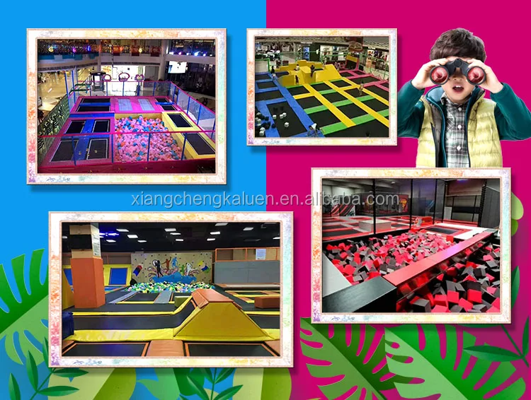 Custom Jumping Mat Fabric Colored Trampoline Mat Bungee Jumping