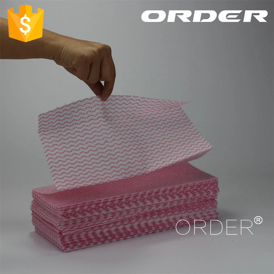 Viscose +polyester Household cleaning items kitchen wipes