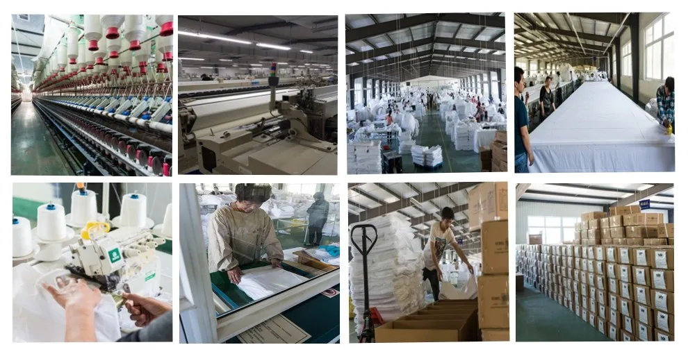 100 Cotton Hotel Linen Fabric 1cm Stripe 250tc/hotel Bedding Fabric