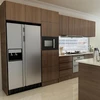 Fast delivery factory supply latest Melamine kitchen cabinet design