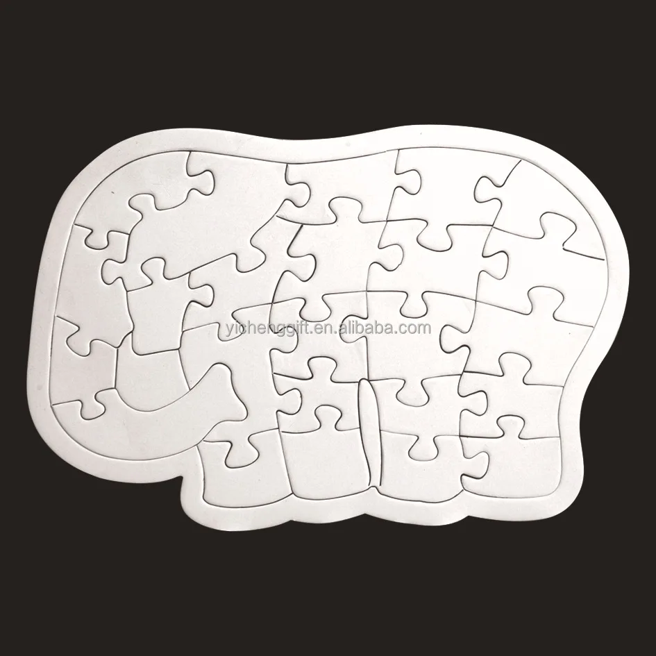  puzzle  bentuk puzzle  kosong