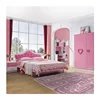 2019 Best selling Modern design children bed room for kids furniture princess bed