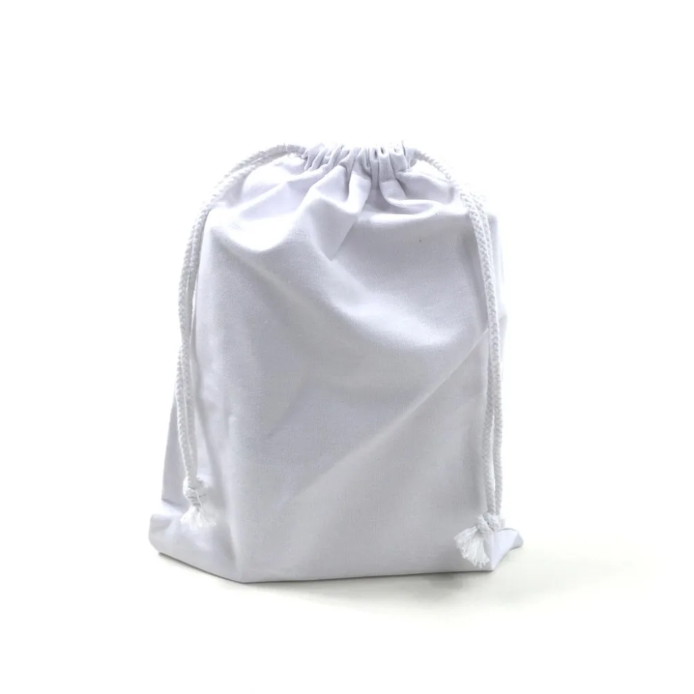 white polyester bags