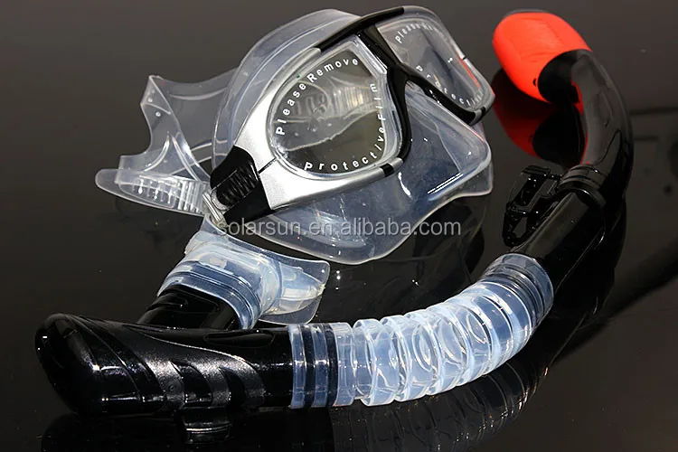 Water sports commercial diving set snorkeling mask for scuba diving
