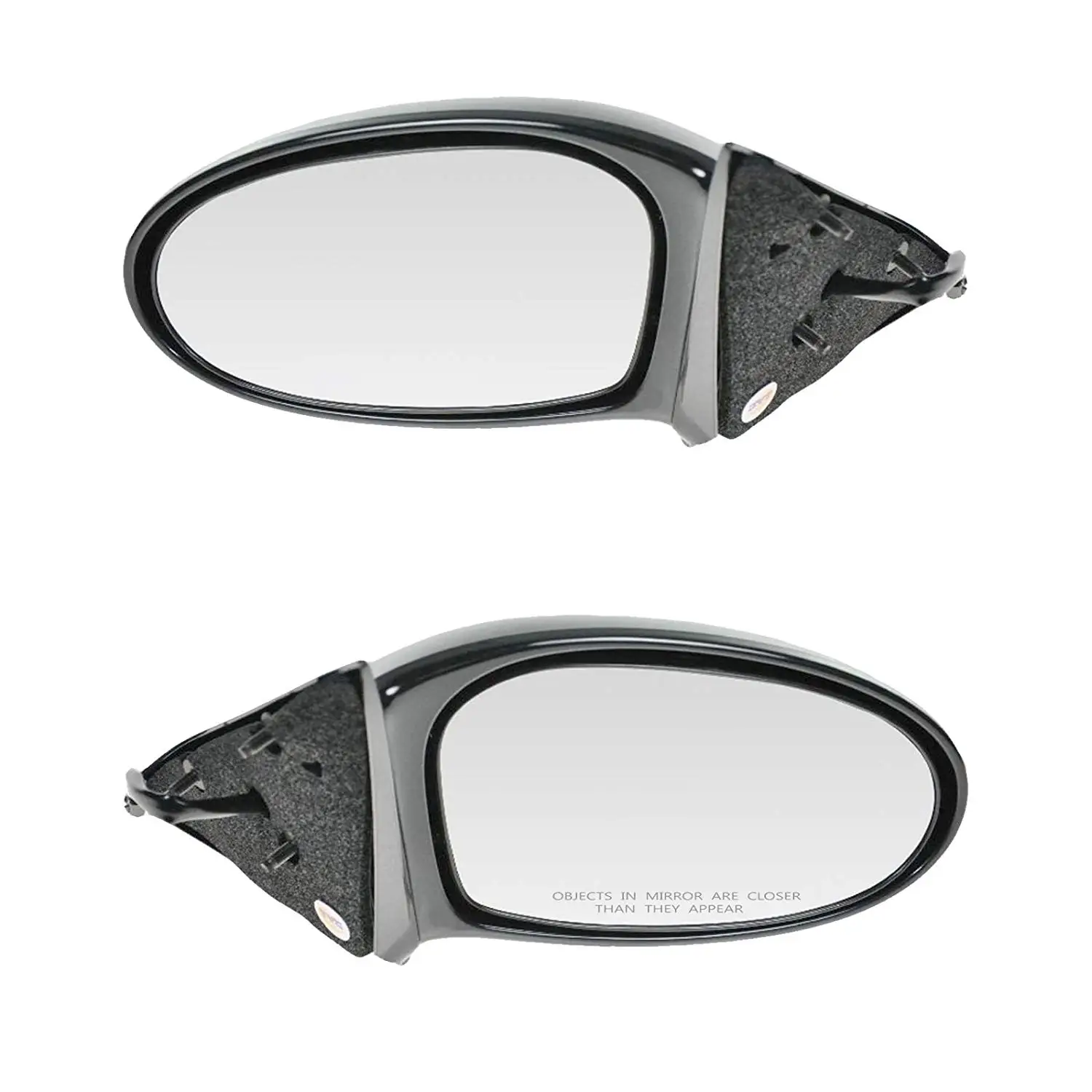 99 00 01-04 Oldsmobile Alero Passengers Side View Power Mirror Smooth Assembly