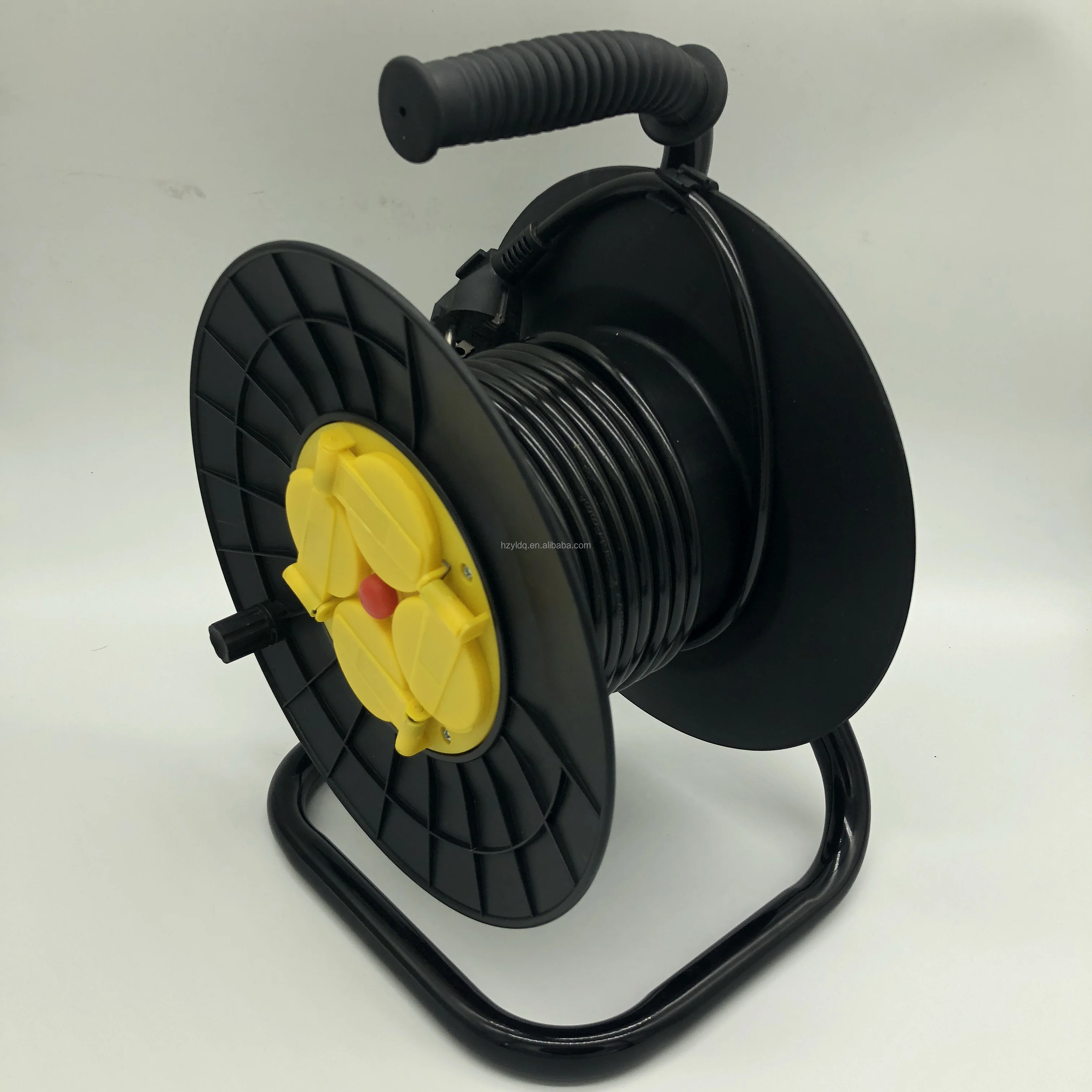 European Type Waterproof Ip44 Outdoor Cable Reel Power Cord Reel Power