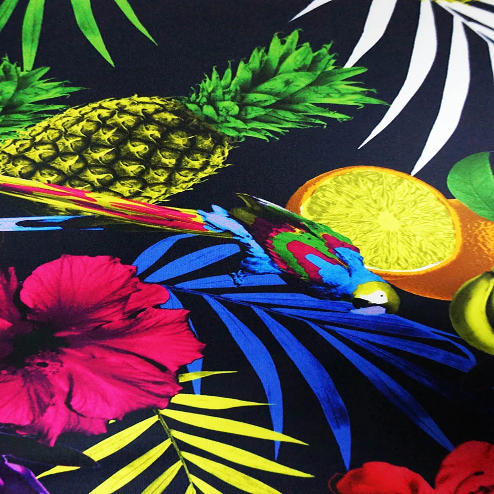 High Quality Printed Polyester Spandex Fabric