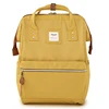 Waterproof polyester anti-theft USB backpack bag