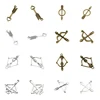 Arch Bow And Cupid's Love Arrows Pendants Charms Make Up Jewellery For Bracelets Necklaces