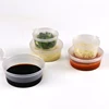 1/2/3/4oz Disposable Microwave food container transparent pp material plastic boxes used for dipping sauce for tamato sauce