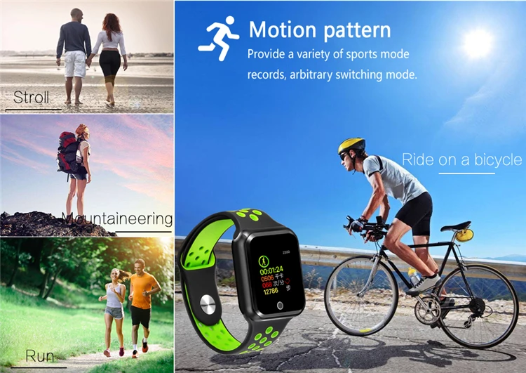 S226 smart watches IP67 Waterproof 30 meters waterproof 15 days long standby Heart rate Blood pressure Smartwatch