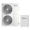 Freestanding CE approval Minus 25C EVI air source water heater split heat pump for floor heating