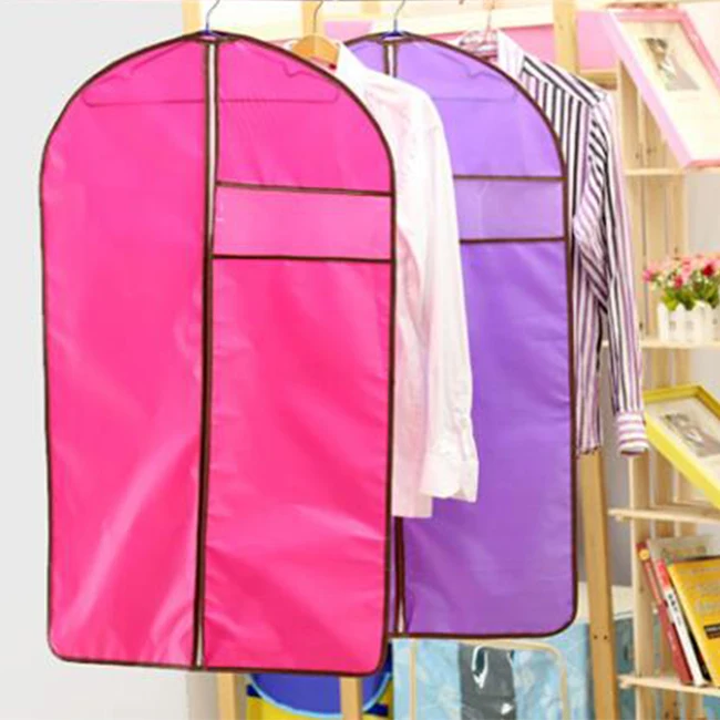 Custom Cloth Plastic Clear Packaging Wedding Dress Cotton Suit Cover