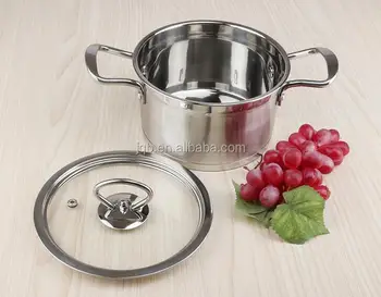 stainless steel cooking pot set