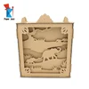 Finding Cardboard in a Creative Way,Recycled Art,3D Theatre Elephant Wall Decor