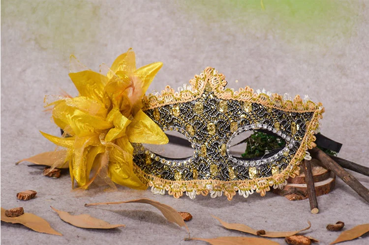 Party Lace Mask Eye Masks Carnival Fancy Dress Flower/&Feather Masquerade Ball