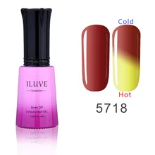 iLuve Fashion Nail Gel Temperature Change Chemeleon Nails Salon UV LED Lamps Gel Nail Polish