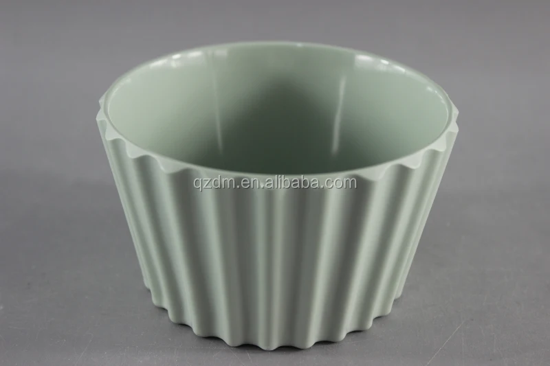 Solid color Melamine Ice Cream Bowl Plastic ice cream cup