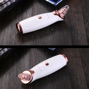 Rechargeable Electric Facial Nose Vacuum Blackhead Remover / Microdermabrasion