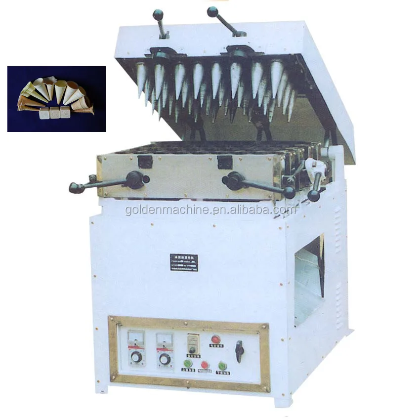 32 Heads Ice Cream Paper Cone Making Filling Machine Manufacturers