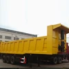 90T loading capacity 45m3 Tri-axle Tipper Semi Trailer