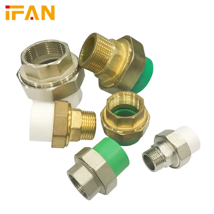 Ifan Ppr Pipe Fittings Male Thread Brass Adaptor Union Buy Ppr Male Thread Brass Adaptor Union