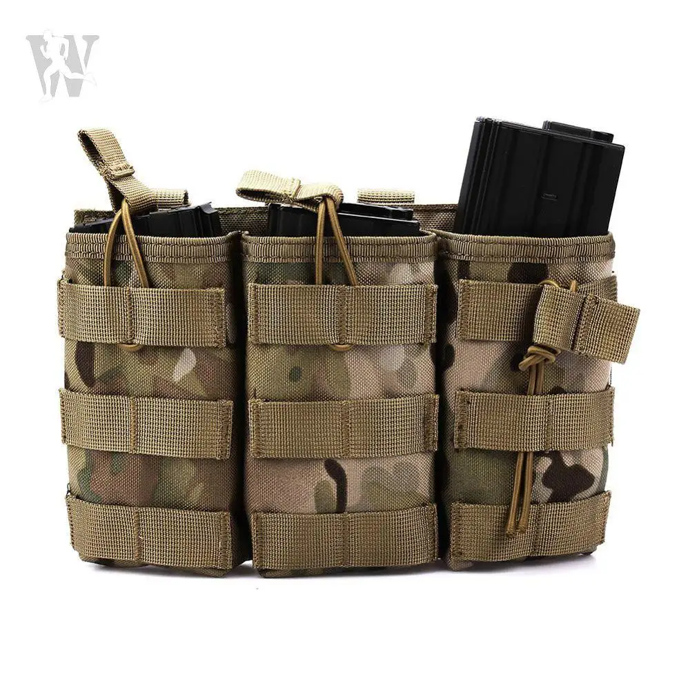 M4 M16 Ar15 5.56 Tactical Ipsc Magazine Pouch Triple/double/single Open ...