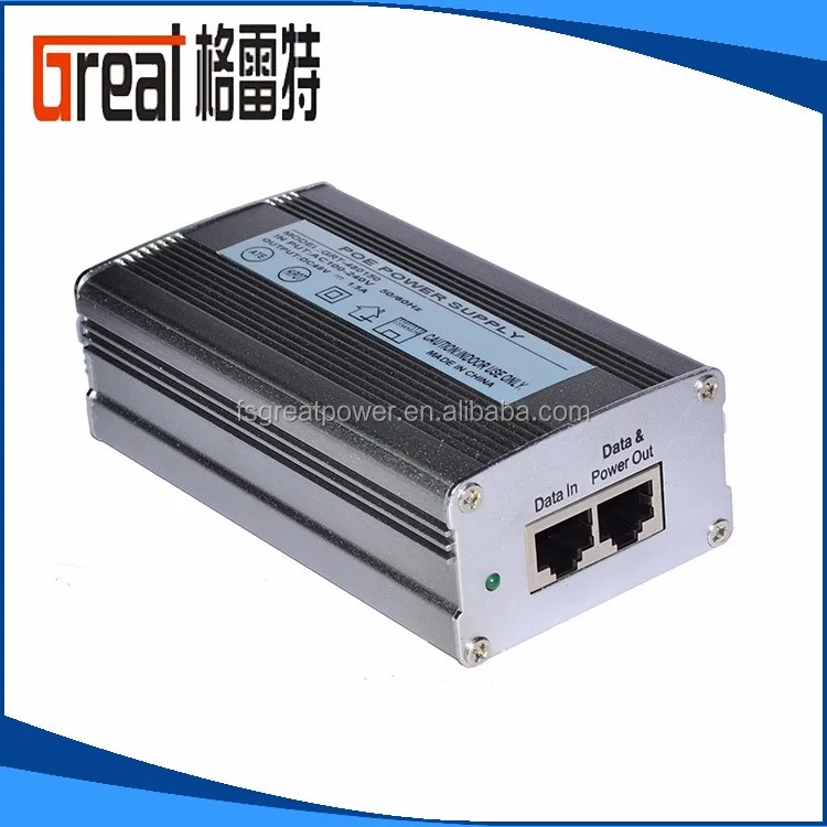 1.25a 48v power adapter Aluminum Injector 52v Poe 48v Dc Enclosure For Adapter Antenna Mimo Dish Communication Dc 1.25a