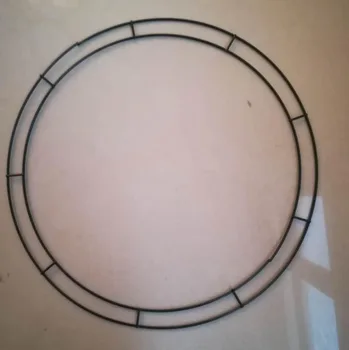 24 inch flat double green wire wreath forms bulk wholesale buy 24 inch wreath form