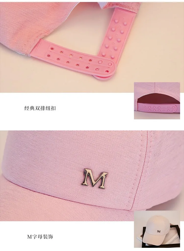 High Quality Custom M Letter Logo Baseball Cap Blank Trucker Hats Buy