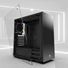 Mid Tower Computer Gaming Case PC Tempered Glass