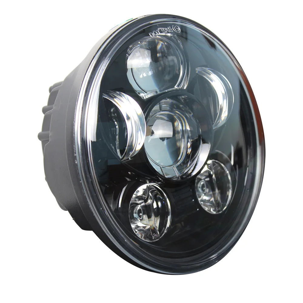 Atubeix 5 3 4オートバイヘッドランププロジェクタードライビングライト用5 75インチブラックledヘッドライト Buy Led Headlight For Car 5 75 Inch Led Headlight For Car 5 75 Inch Round Headlight Product On Alibaba Com