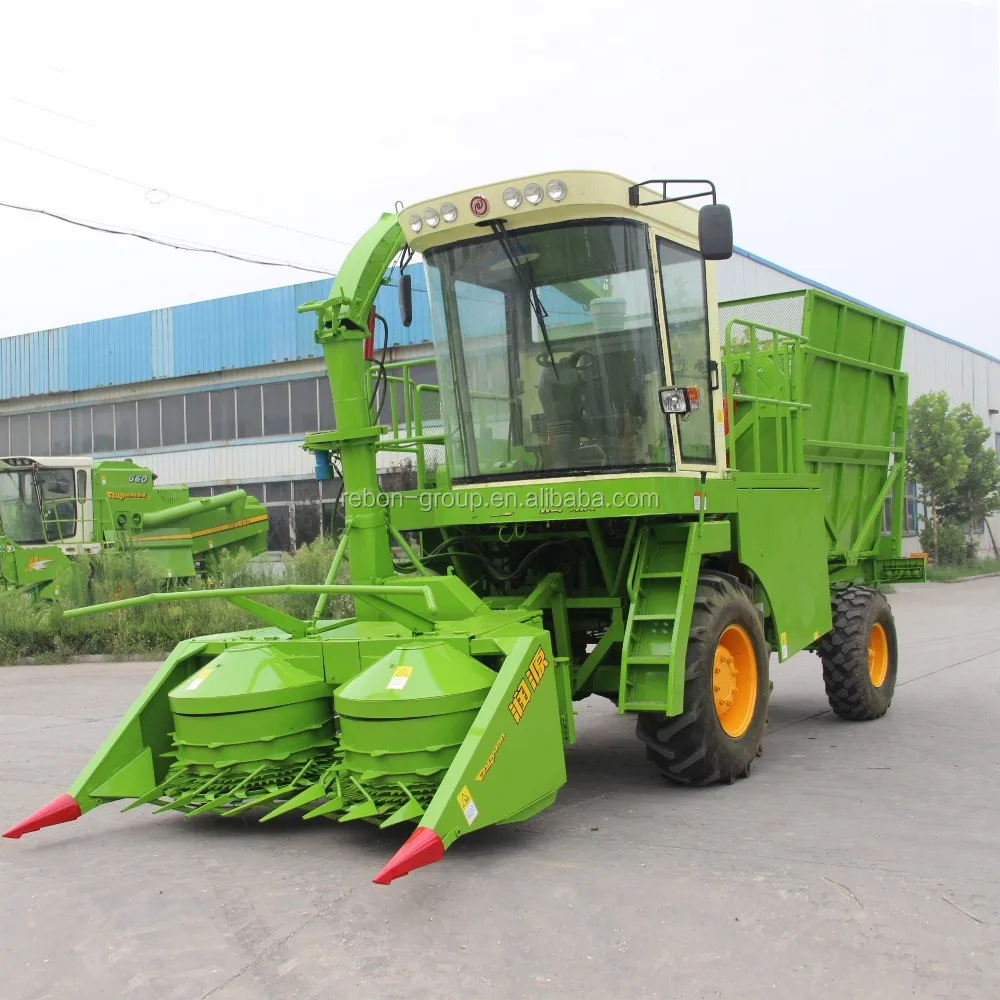 Multifunctional Selfpropelled napier grass cutter corn silage
