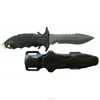 Titanium alloy knife for scuba diving