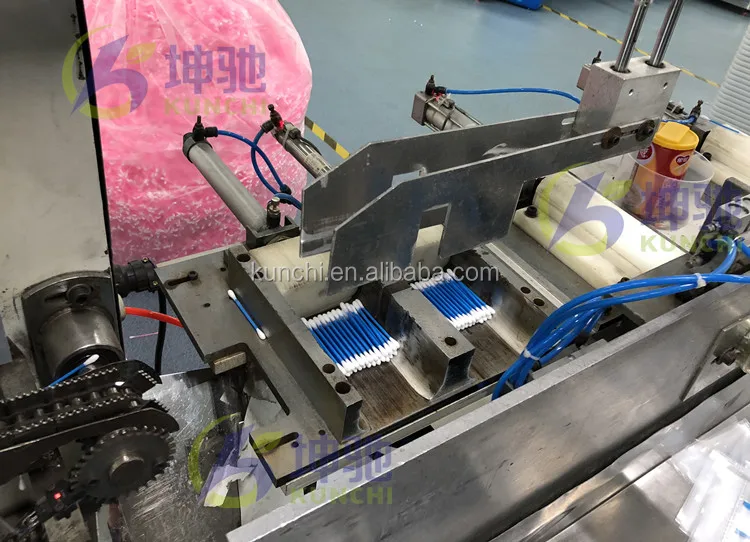 Capacity Of 701200 Pcs/min Cotton Swab Machine / Cotton Swab