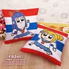 anime POP TEAM EPIC square plush head pillow gifts for girls toys for children bolster back cushion